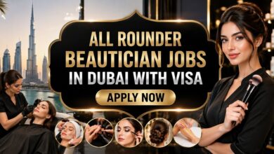 All Rounder Beautician Jobs in Dubai with Visa