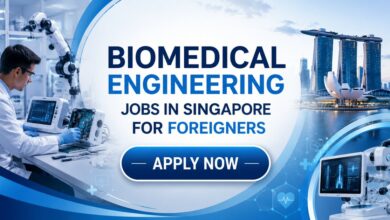 Biomedical Engineering Jobs in Singapore for Foreigners