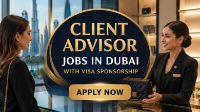 Client Advisor Jobs in Dubai with Visa Sponsorship