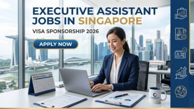 Executive Assistant Jobs in Singapore with Visa Sponsorship 2026