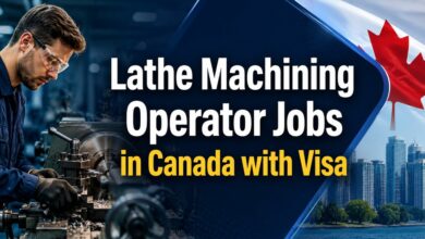Lathe Machining Operator Jobs in Canada with Visa