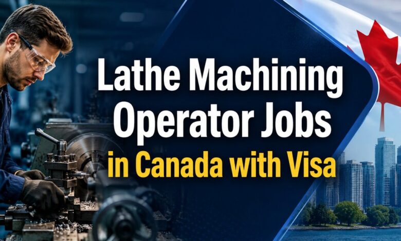 Lathe Machining Operator Jobs in Canada with Visa