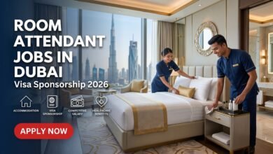 Room Attendant Jobs in Dubai with Visa Sponsorship 2026