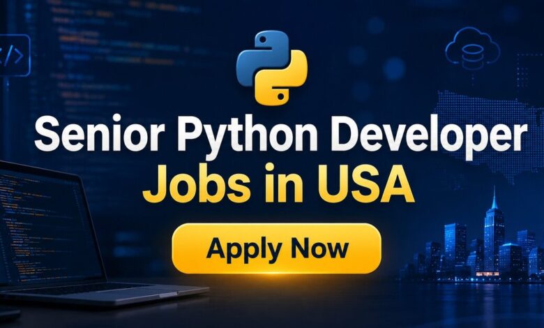 Senior Python Developer Jobs in USA
