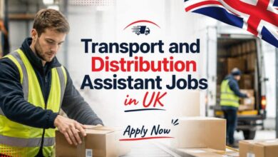 Transport and Distribution Assistant Jobs in UK